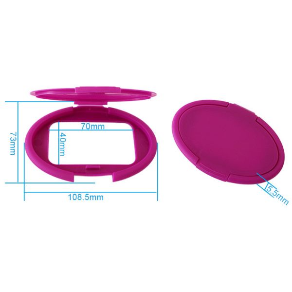 Внутренний младенец длины 70mm влажный обтирает герметизировать крышки плотный вверх