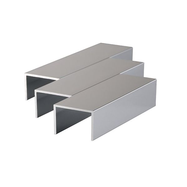 Standard Aluminum Extrusion Profiles Bright Dip Surface For Shower Room