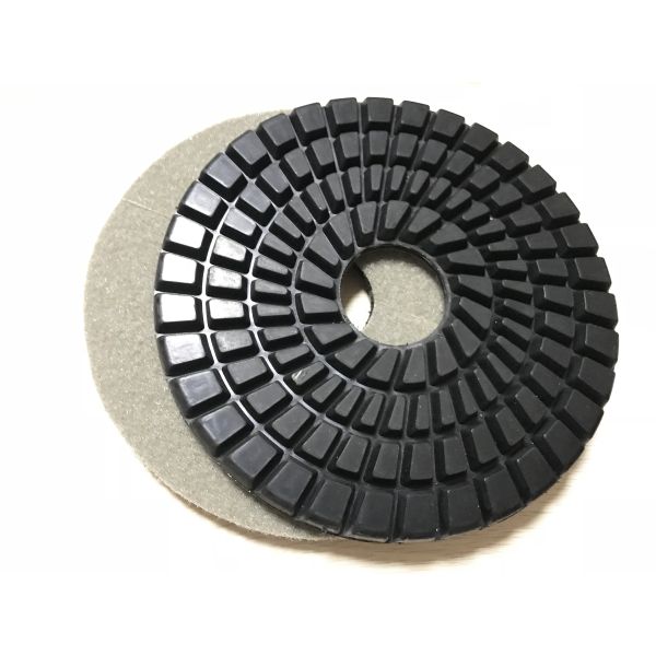 2 - 17 Inch Wet Resin Diamond Polishing Pads for Concrete and Terrazzo Floors