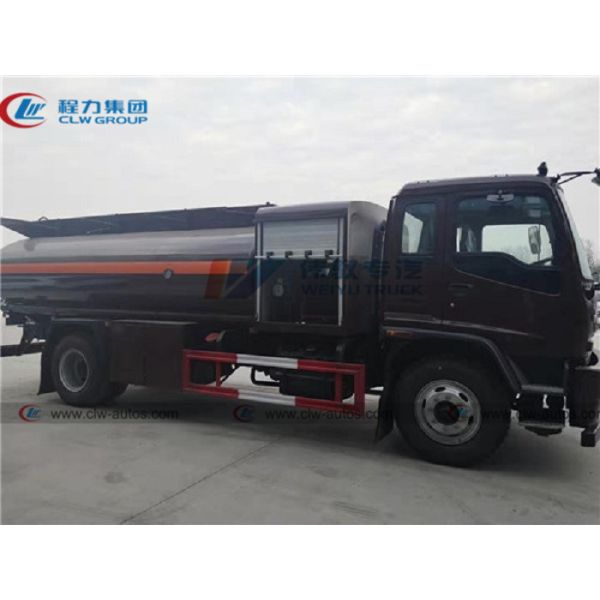 Тележки воздушных судн алюминиевого сплава ISUZU 12000L 12CBM дозаправляя