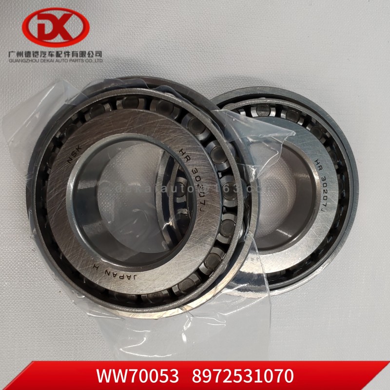 Intermediate Shaft Bearing 30207 8972531070 8 97253107 0 for ISUZU MYY5T Truck Parts