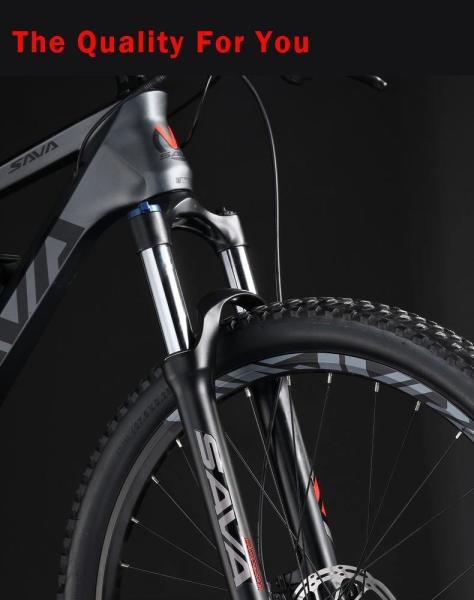 Carbono T800 forquilha da liga de alumínio do Mountain bike da roda de 27,5 polegadas