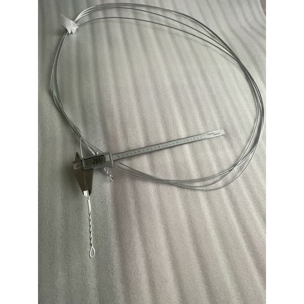 2.65mm*4.27m hot dipped Galvanized Single Loop Quick Link Tie Wire
