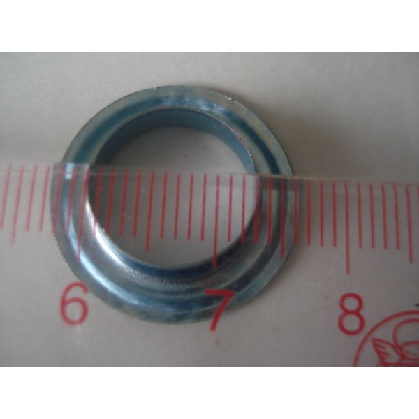 Iron Metal Eyelet Grommet For Industrial Eyelet Machine , Silver Color Eyelets For Fabric