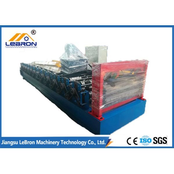 Dual Sheet Wall Panel Roll Forming Machine Customized Feeding Width High Forming Speed
