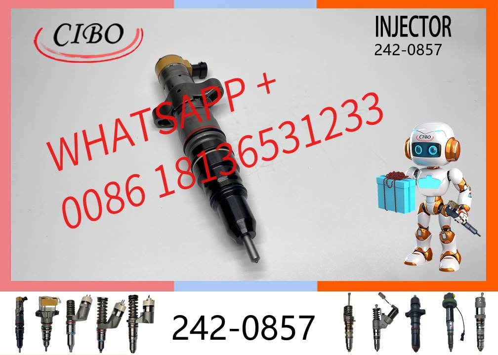 original 242-0857 Common Rail Diesel Fuel Injector for  C9 Engine 330D 336D Excavator HEUI Injector Assembly 2420857 293-4072 254-4340 267-3360 original new injector
