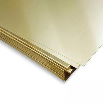 H68 1.5mm Brass Laminate Sheet High Corrosion Resistance 60% Purity
