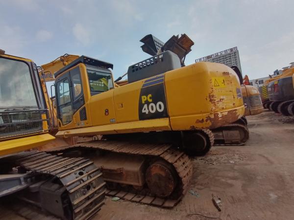 Komatsu ExcavatorPC 400-8 Track Walk with 3100h Usage in Excellent Condition