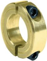 Tolerância fazendo à máquina de aperto de duas partes de aço inoxidável de bronze das partes 0.01mm do CNC do colar