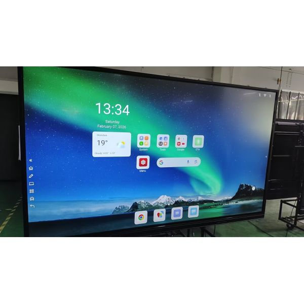 Multi-Touch Interactive whiteboard Flat Panel Display Upgrade OTA Over Internet Network