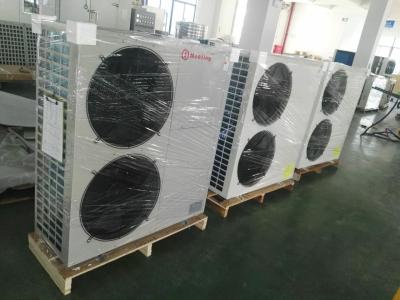 Chapa de aço galvanizada de 5 toneladas fixada na parede de bomba de calor de Hydronic com exposição do toque do dedo do LCD