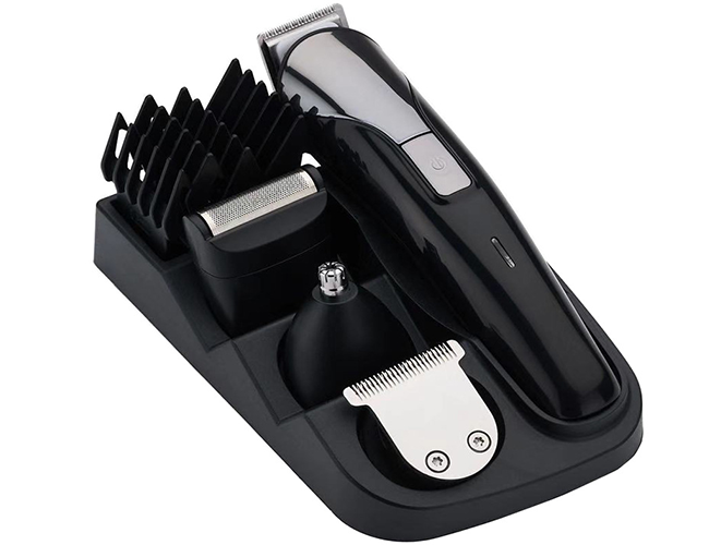 Shockproof Skinsafe Barber Hair Cutting Kit , 6In1 Hair And Beard Trimmer Set