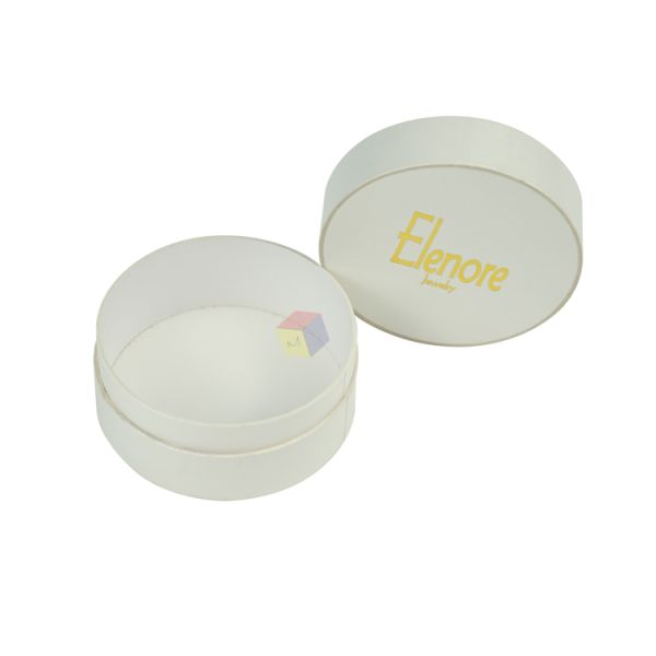 Boîtes de bijoux en carton recyclé compact avec plateau en mousse