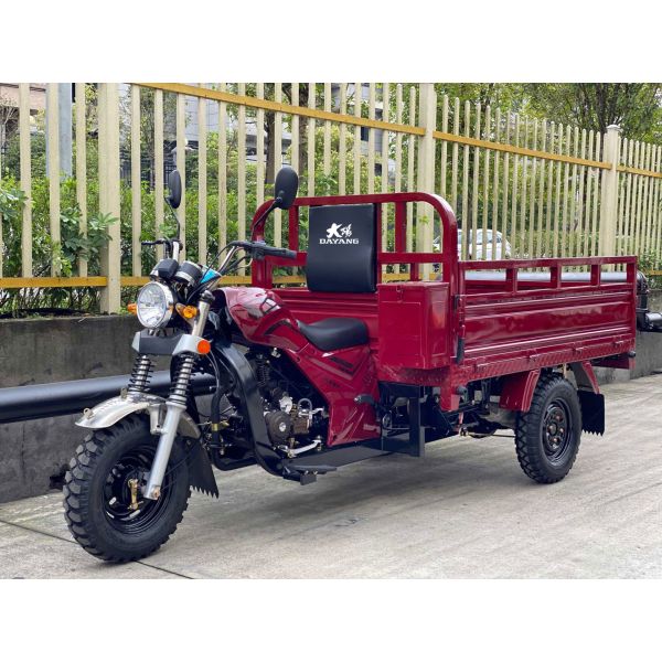Моторизованный грузовой трехколесный велосипед 150CC/175CC/200CC Передняя/задняя шина 5.00-12/5.00-12 Барабанное торможение