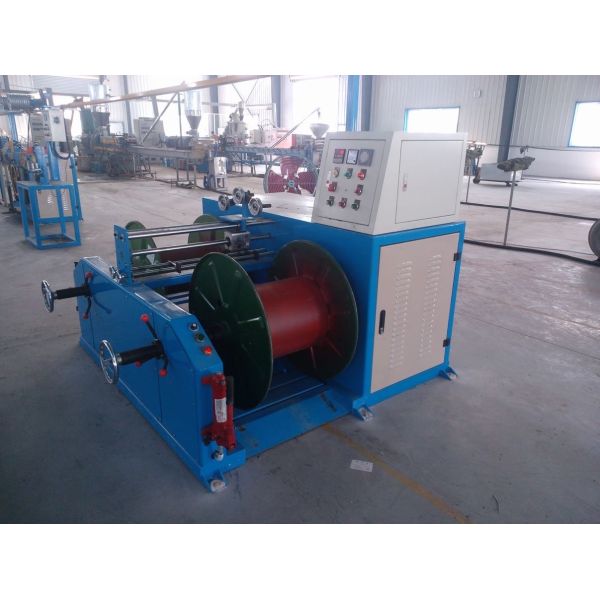 High Speed PVC Plastic Wire Extruder ,  140kg/h Cable Manufacturing Machine