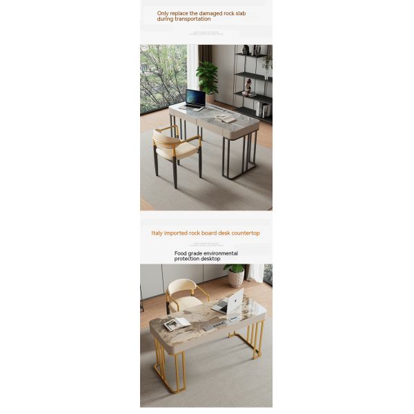 Мраморная офисная мебель офисный стол в форме L для коммерческой мебели