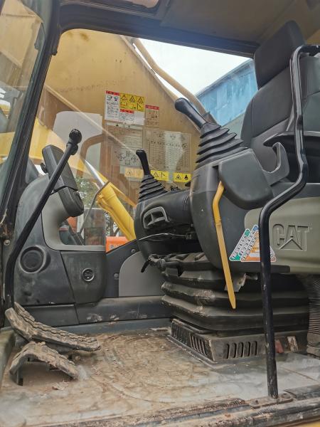 Excavadora usada CAT349D De alta potência e design de aço macio Tinta original