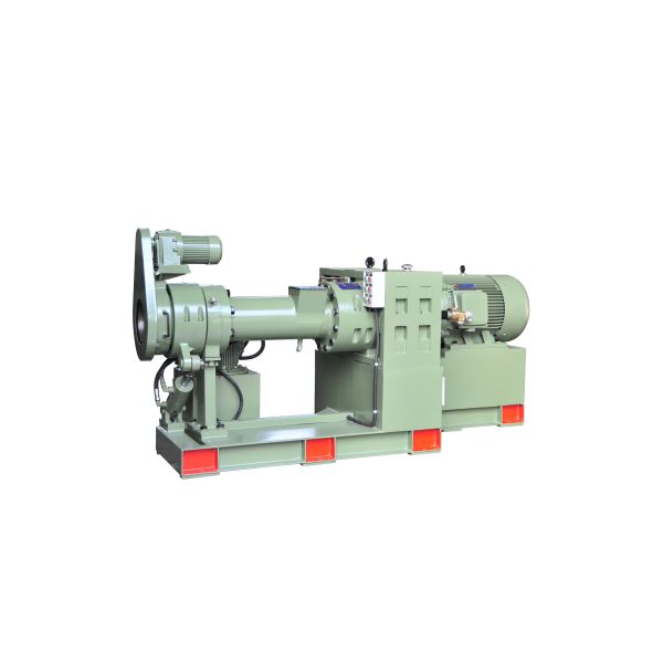Rubber Extrusion Line with Heat-feed Single Screw Extruder, Variable Rotation Speed, and Multi-functional Head Piece for Hose Making