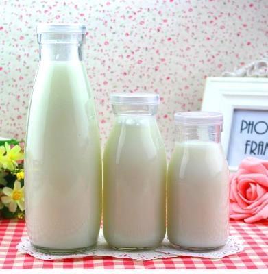Glass Bottle Dairy Production Line , Milk Production Plant Equipment Long Service Life