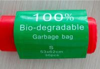 L'épicerie compostable de sacs biodégradables de déchets alimentaires de 100% pour sortent