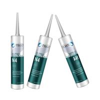 300 ml de pâte transparente adhésive neutre en silicone imperméable pour mur de rideau