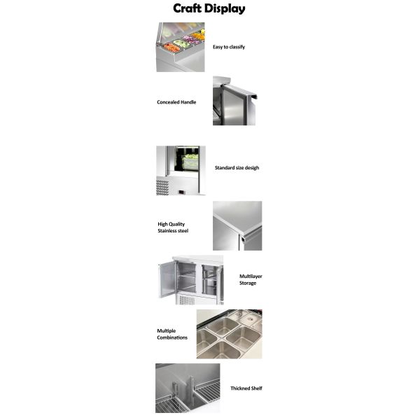 Refrigerated Salad Bars Commercial Customizable Salad Bar Display