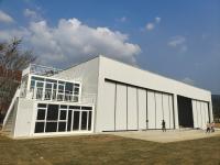 Construção durável e baixa da construção de aço da luz da manutenção para o hangar a longo prazo