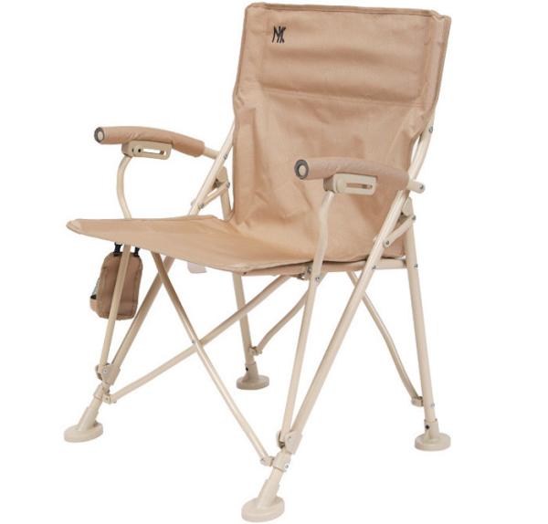 Cadeira de praia de salão de poliéster dobrável de alta densidade portátil para o exterior 89*60*60CM