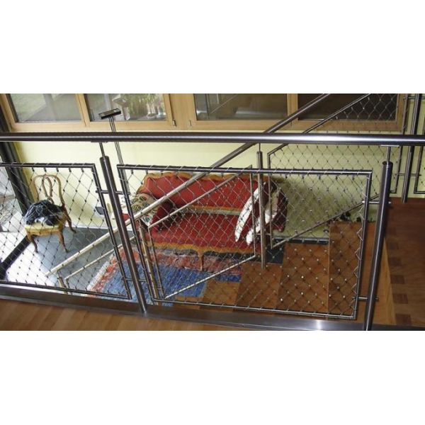 SS304 316 Cable Mesh Net/Wire Rope Fence for Tensile Project X tend mesh