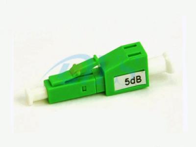 Singlemode Male to Female Fiber Optic LC / APC Attenuator With Test Equipment