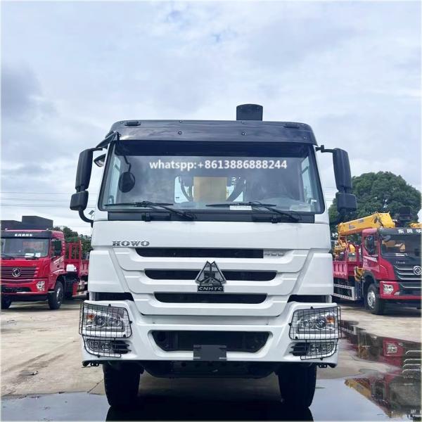 HOWO   8*4  Cargo Truck Mounted 16 Tons Crane    Crane Mounted Truck    Lifting Truck