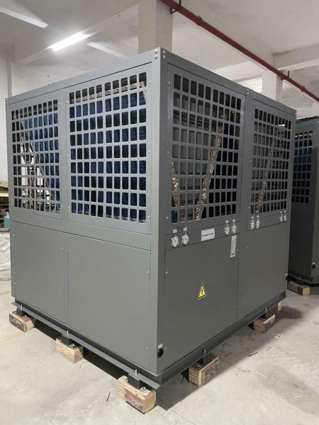 72 kW heat pump chiller, heat pump chiller, air source heat pump chiller,Air Cooled Screw Heat Pump