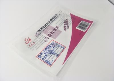 Fortitude and toughness Retort Pouch Packaging fo rSpareribs with brown sauce, Can Afford 121 Degree