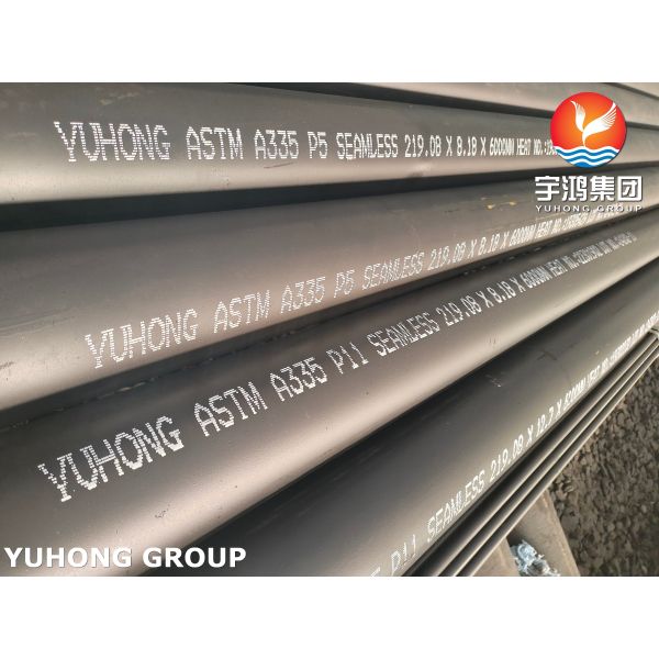 ASTM A335 P11 Seamless Alloy Steel Pipes For Refineries Projects