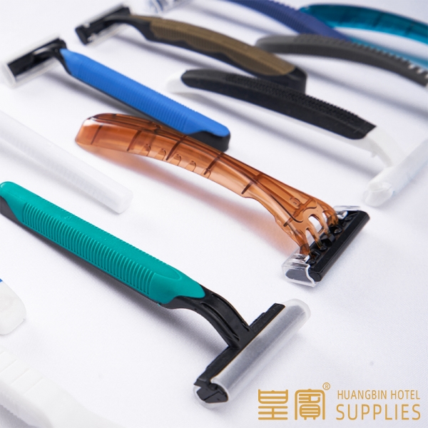 Disposable Shaving Razor And Razor Head Stainless Steel Blade Hotel Amenities Kit