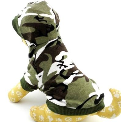camouflage army green Pet Puppy Shirt Pet Clothes Vest T Shirt