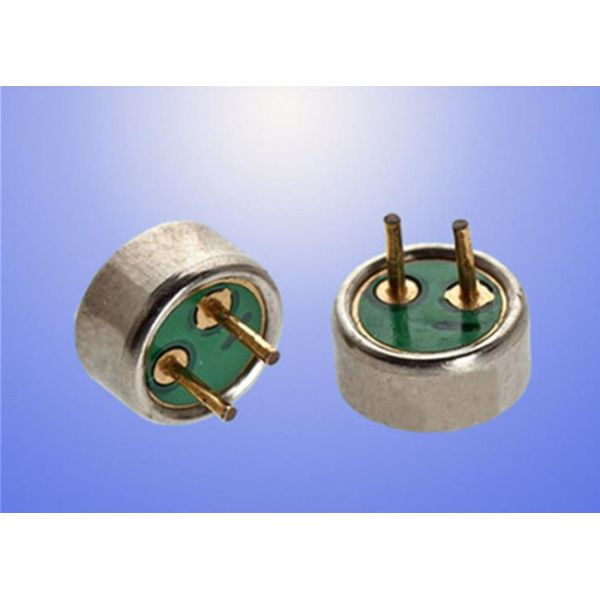 4.0 * 1.5mm pin type Electret capacitance copper direction copper shell material