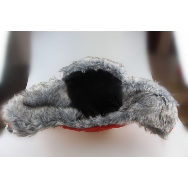 Mens Winter Hat With Brim And Ear Flaps , Plastic Closure Winter Wool Hats For Men