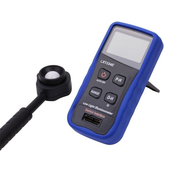 LX1334E Professional Digital Illuminance Meter with 0.01 Lux Resolution Portable Split Design and High Accuracy Silicon Photocell