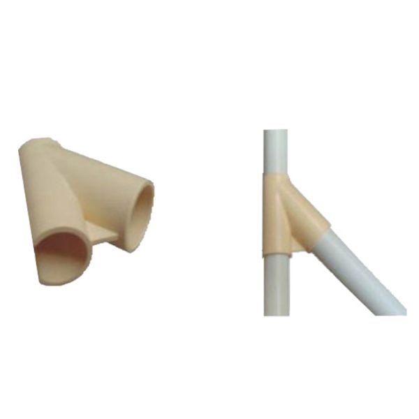 ABS штуцеры трубы 45 градусов, разъемы трубы Dia 28mm толщины 6mm