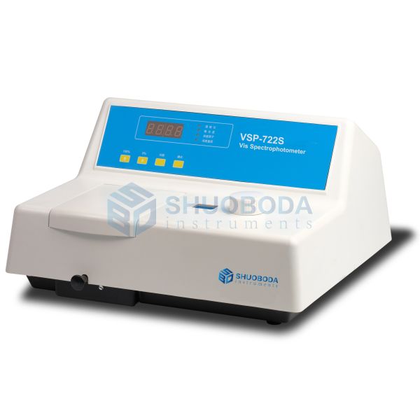 VSP-722SP Lab Visible Spectrophotometer Wavelength 325nm - 1000nm 5nm ±2.0nm