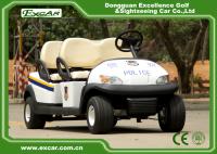 EXCAR ouvrent la voiture de patrouille électrique de police de toit avec la batterie Trojan
