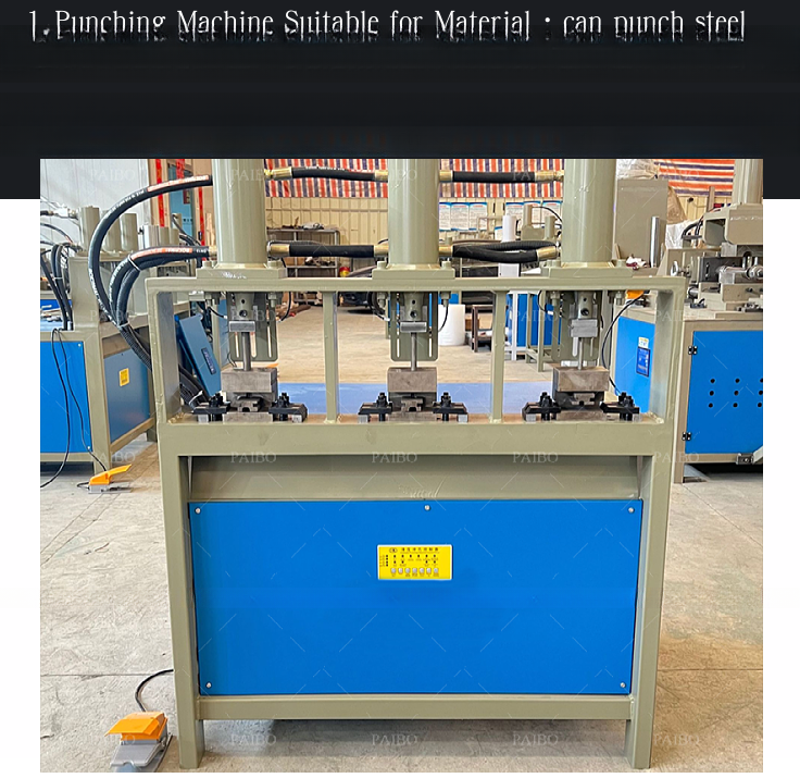 Garment Shops CNC Hydraulic Combination Punching Press Breaking Cutting Machine Easy