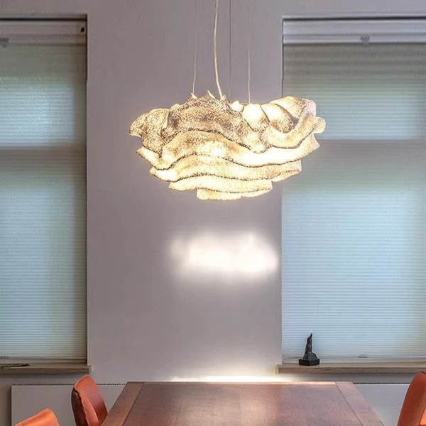 Nordic Minimalist Living Room Chandelier Modern Designer Creative Dining Room Bedroom Art Pendant Light