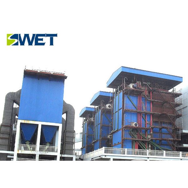 30t / H Circulating Fluidized Bed Boiler Coal Fired Fuel Steam Output