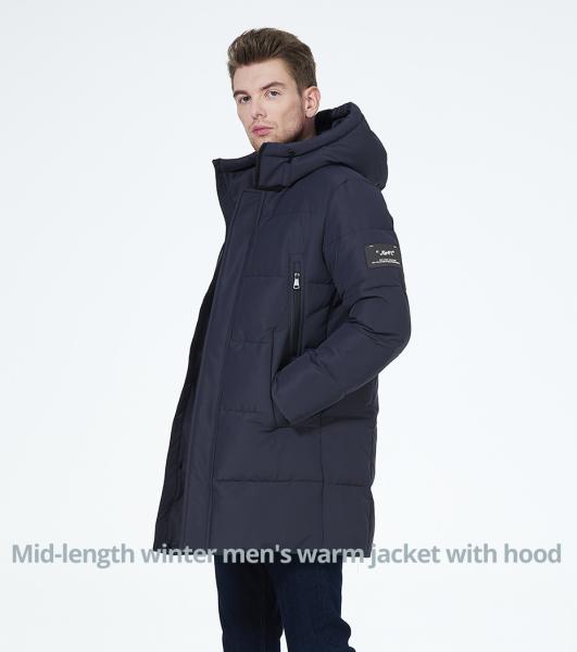 Vêtements de sport à manches en tricot pour hommes Vêtements d'hiver lourds pour hommes Vêtements d'hiver en laine avec quatre poches
