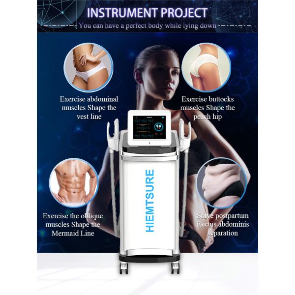 55 дюймов мощность 2000 Вт EMS Slimming Machine для салона красоты мышцы добавлять жир сокращение
