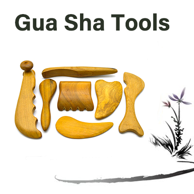 Handheld Wooden Gua Sha Acupuncture Massager Stick for Natural Wood Treatment and Relief