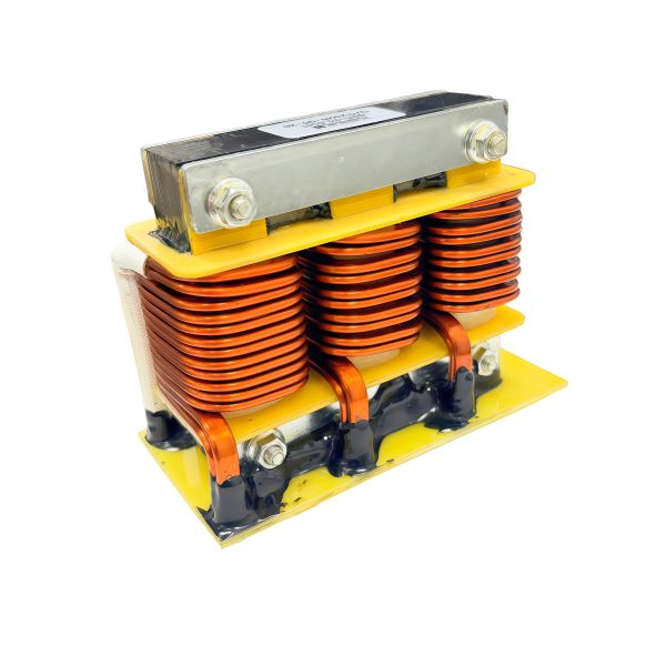 EI80 Core Three Phase Reactor 60A 11.5uH Low Loss Line Choke for 380V 400V Inverter