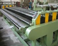 linha de produção 6-25r/min de 4000mm Mesh Straightening Machine 2.3kw Gabion